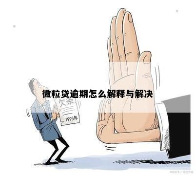 微粒贷逾期怎么解释与解决