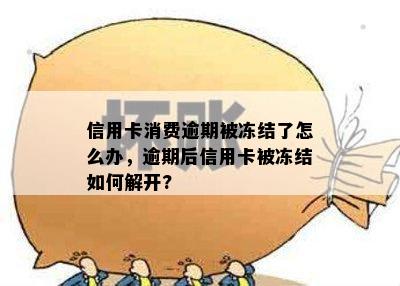 信用卡消费逾期被冻结了怎么办，逾期后信用卡被冻结如何解开?