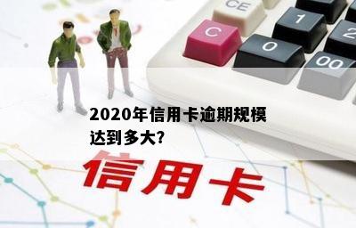 2020年信用卡逾期规模达到多大？