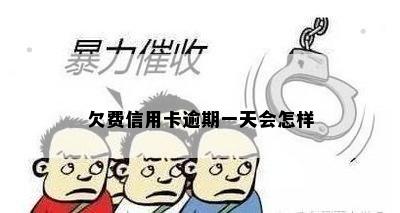 欠费信用卡逾期一天会怎样