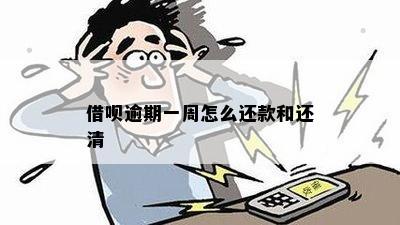 借呗逾期一周怎么还款和还清