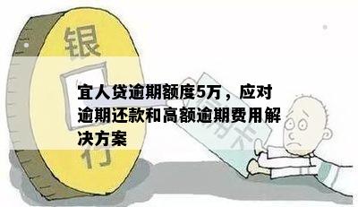 宜人贷逾期额度5万，应对逾期还款和高额逾期费用解决方案