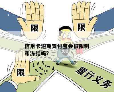 信用卡逾期支付宝会被限制和冻结吗？