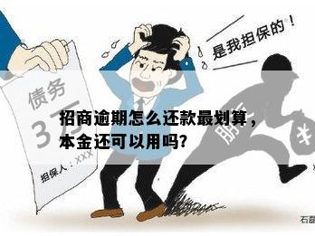 招商逾期怎么还款最划算，本金还可以用吗？