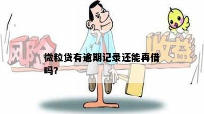 微粒贷有逾期记录还能再借吗？