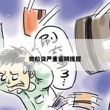 微粒贷严重逾期提醒