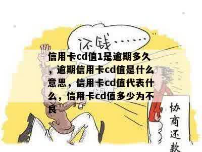 信用卡cd值1是逾期多久，逾期信用卡cd值是什么意思，信用卡cd值代表什么，信用卡cd值多少为不良