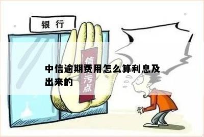 中信逾期费用怎么算利息及出来的