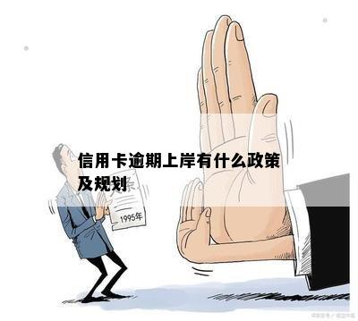 信用卡逾期上岸有什么政策及规划