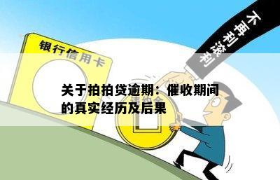 关于拍拍贷逾期：催收期间的真实经历及后果