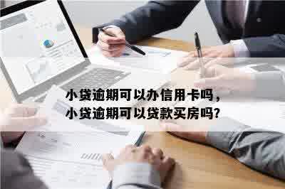 小贷逾期可以办信用卡吗，小贷逾期可以贷款买房吗？