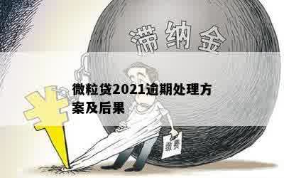 微粒贷2021逾期处理方案及后果