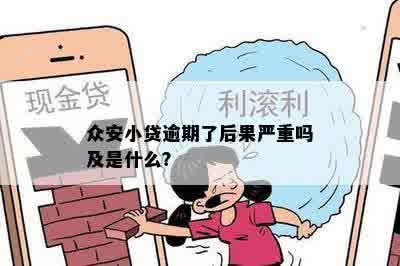 众安小贷逾期了后果严重吗及是什么？