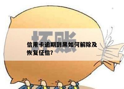 信用卡逾期到黑如何解除及恢复征信？