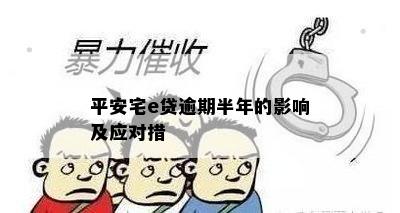 平安宅e贷逾期半年的影响及应对措