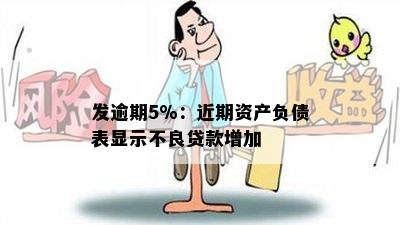 发逾期5%：近期资产负债表显示不良贷款增加