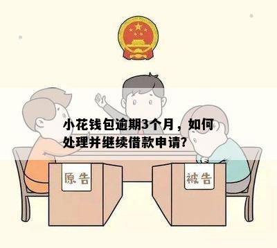 小花钱包逾期3个月，如何处理并继续借款申请？