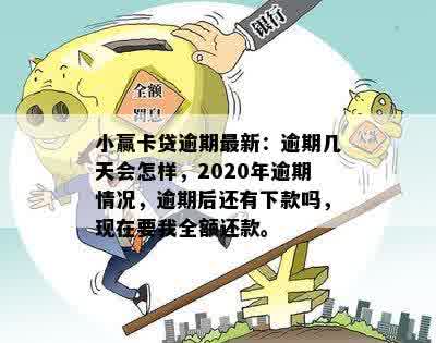 小赢卡贷逾期最新：逾期几天会怎样，2020年逾期情况，逾期后还有下款吗，现在要我全额还款。