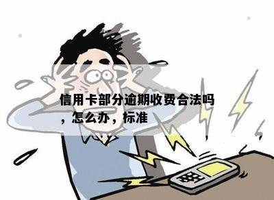 信用卡部分逾期收费合法吗，怎么办，标准