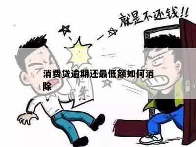 消费贷逾期还更低额如何消除