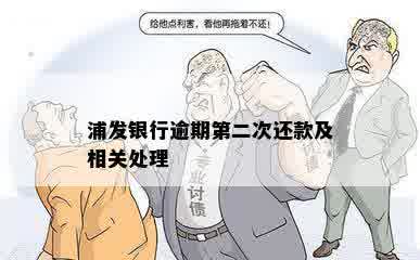 浦发银行逾期第二次还款及相关处理