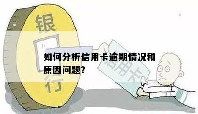 如何分析信用卡逾期情况和原因问题？