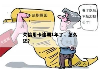 欠信用卡逾期1年了，怎么还？