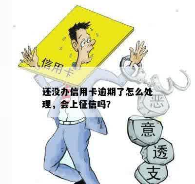 还没办信用卡逾期了怎么处理，会上征信吗？