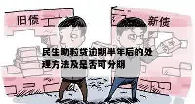 民生助粒贷逾期半年后的处理方法及是否可分期