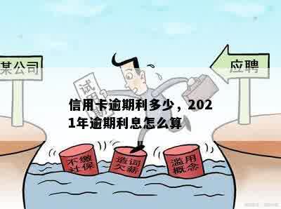 信用卡逾期利多少，2021年逾期利息怎么算