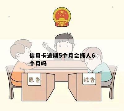 信用卡逾期5个月会抓人6个月吗