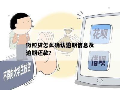 微粒贷怎么确认逾期信息及逾期还款？