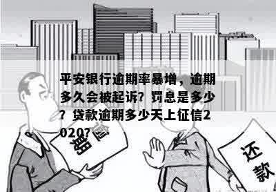 平安银行逾期率暴增，逾期多久会被起诉？罚息是多少？贷款逾期多少天上征信2020？