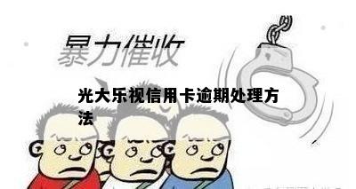 光大乐视信用卡逾期处理方法