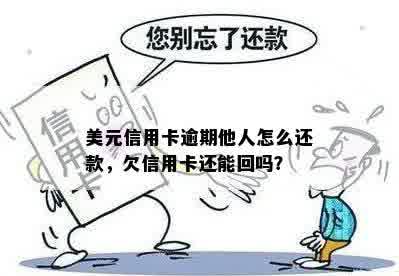 美元信用卡逾期他人怎么还款，欠信用卡还能回吗？