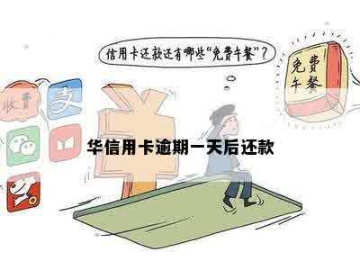 华信用卡逾期一天后还款