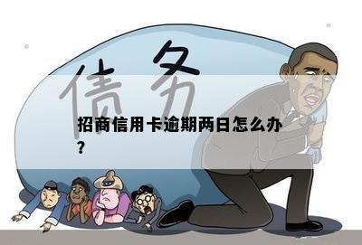 招商信用卡逾期两日怎么办？