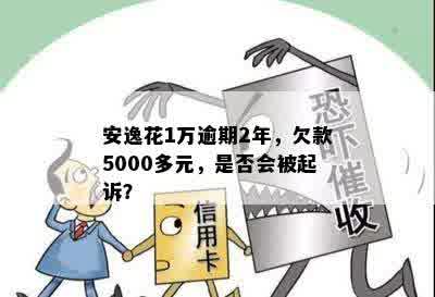 安逸花1万逾期2年，欠款5000多元，是否会被起诉？