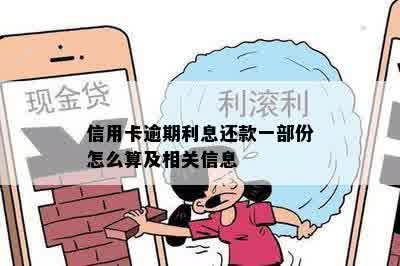 信用卡逾期利息还款一部份怎么算及相关信息