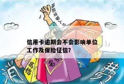 信用卡逾期会不会影响单位工作及保险征信？