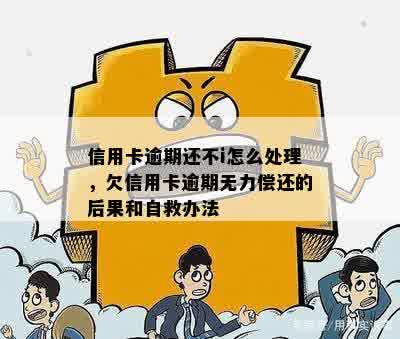 信用卡逾期还不i怎么处理，欠信用卡逾期无力偿还的后果和自救办法