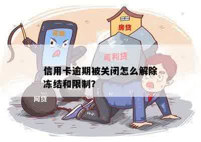 信用卡逾期被关闭怎么解除冻结和限制？