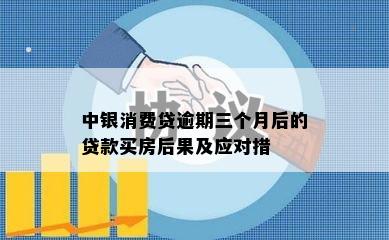 中银消费贷逾期三个月后的贷款买房后果及应对措