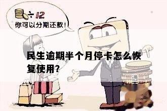 民生逾期半个月停卡怎么恢复使用？