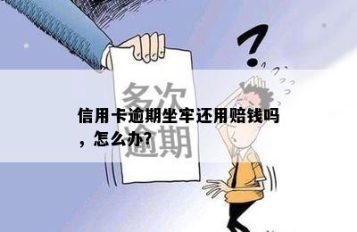 信用卡逾期坐牢还用赔钱吗，怎么办？