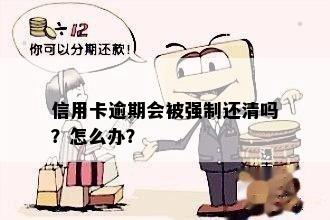 信用卡逾期会被强制还清吗？怎么办？