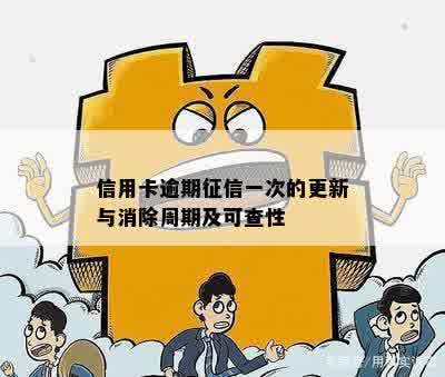 信用卡逾期征信一次的更新与消除周期及可查性