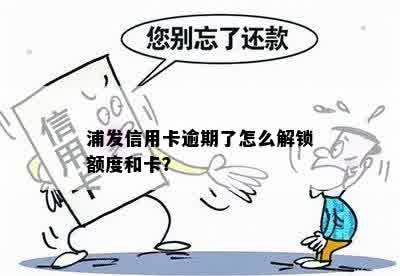 浦发信用卡逾期了怎么解锁额度和卡？