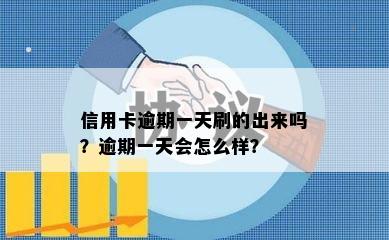 信用卡逾期一天刷的出来吗？逾期一天会怎么样？