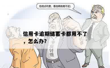 信用卡逾期储蓄卡都用不了，怎么办？